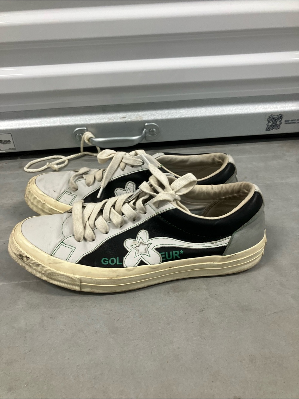 Collab w Tyler the Creator & Converse-Golf Le Fleur x One Star shoe size 12